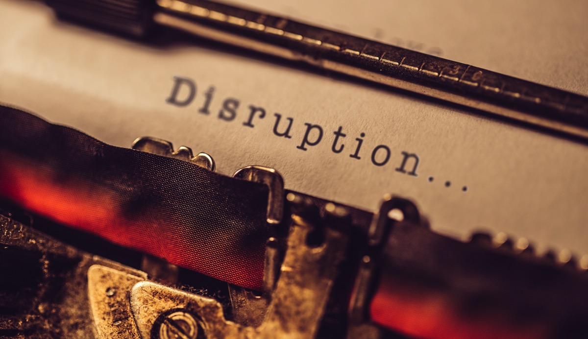 Business is being disrupted by digital transformation